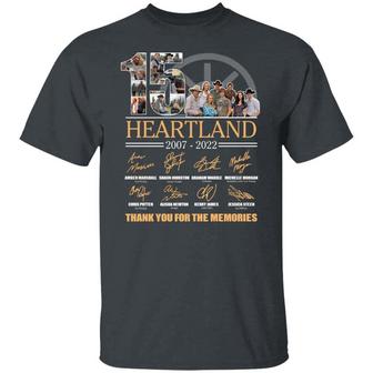 15 Years Heartland Anniversary 2022 Funny Movie Graphic Design Printed Casual Daily Basic Unisex T-Shirt - Thegiftio UK