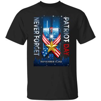9/11 Never Forget Patriot Day September 11 2021 Graphic Design Printed Casual Daily Basic Unisex T-Shirt - Thegiftio UK
