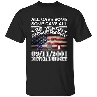All Gave Some Some Gave All 20 Anniversary 11Th September Graphic Design Printed Casual Daily Basic Unisex T-Shirt - Thegiftio UK