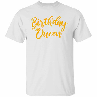 Birthday Queen Graphic Design Printed Casual Daily Basic Unisex T-Shirt - Thegiftio UK