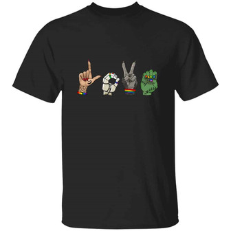 Halloween Monster Love T Graphic Design Printed Casual Daily Basic Unisex T-Shirt - Thegiftio UK