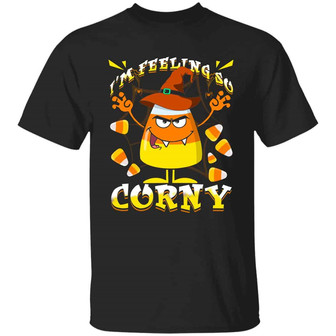 I’M Felling So Corny Funny Halloween Graphic Design Printed Casual Daily Basic Unisex T-Shirt - Thegiftio UK
