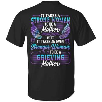It Takes A Strong Woman To Be A Mother But It Takes An Even Stronger Woman To Be Graphic Design Printed Casual Daily Basic Unisex T-Shirt - Thegiftio UK