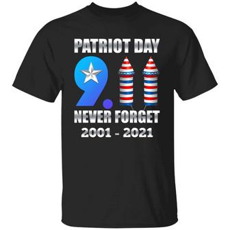 Patriot Day 911 Never Forget 2001 Graphic Design Printed Casual Daily Basic Unisex T-Shirt - Thegiftio UK