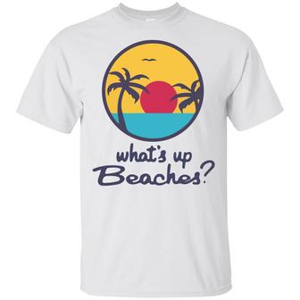 Citykool Whats Up Beaches Graphic Design Printed Casual Daily Basic Unisex T-Shirt - Thegiftio UK