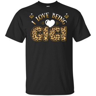In A World Full Of Grandmas, I Love Being A Gigi Graphic Design Printed Casual Daily Basic Unisex T-Shirt - Thegiftio UK