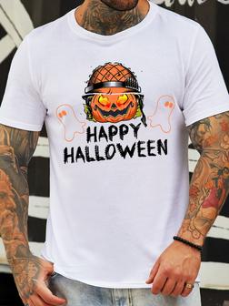 Happy Halloween Men's T-shirt - Seseable