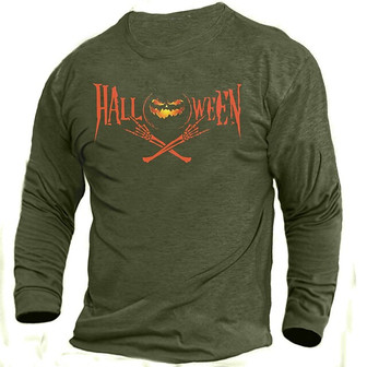 Men's Unisex T Shirt Tee Hot Stamping Letter Crewneck Street