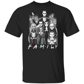 Funny Halloween The Wednesday Family Friends Graphic Design Printed Casual Daily Basic Unisex T-Shirt - Thegiftio UK