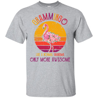 Grammingo Like A Normal Grandma Only More Awesome Vintage Graphic Design Printed Casual Daily Basic Unisex T-Shirt - Thegiftio UK