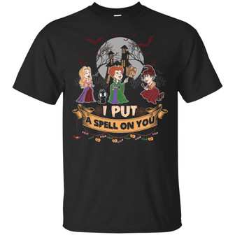 Hocus I Put A Spell On You Pocus Halloween #2 Graphic Design Printed Casual Daily Basic Unisex T-Shirt - Thegiftio