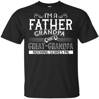 I’M A Father Grandpa And A Great Graphic Design Printed Casual Daily Basic Unisex T-Shirt - Thegiftio UK