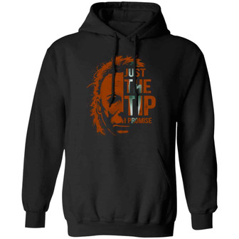 Social Distance Michael Wearing Face Cover Myers Graphic Design Printed Casual Daily Basic Hoodie - Thegiftio