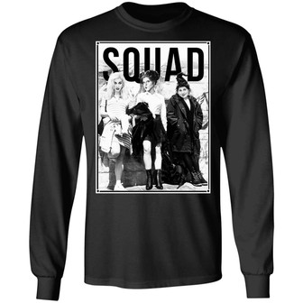 Three Witches Squad Hocus Halloween Hoodie Graphic Design Printed Casual Daily Basic Unisex Long Sleeve - Thegiftio UK