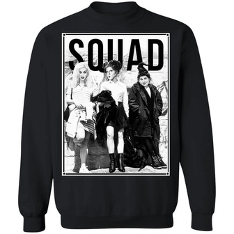 Three Witches Squad Hocus Halloween Hoodie Graphic Design Printed Casual Daily Basic Sweatshirt - Thegiftio UK