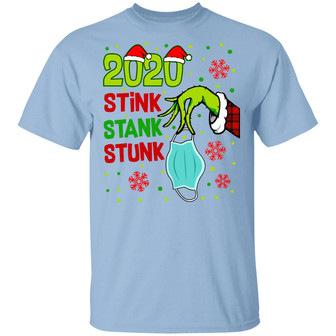 2020 Stink Stank Stunk Christmas Graphic Design Printed Casual Daily Basic Unisex T-Shirt - Thegiftio UK