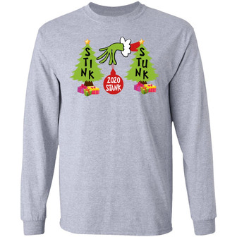 2020 Stink Stank Stunk Funny Quarantined Christmas Hoodie Graphic Design Printed Casual Daily Basic Unisex Long Sleeve - Thegiftio UK
