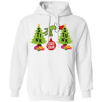 2020 Stink Stank Stunk Funny Quarantined Christmas Hoodie Graphic Design Printed Casual Daily Basic Hoodie - Thegiftio UK