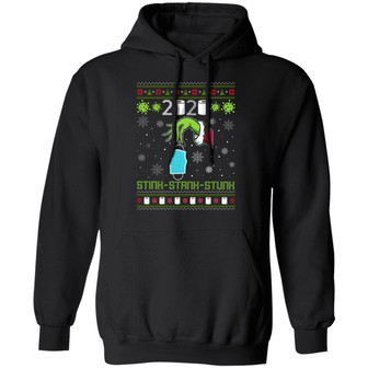 2020 Stink Stank Stunk Ugly Christmas Hoodie Graphic Design Printed Casual Daily Basic Hoodie - Thegiftio UK