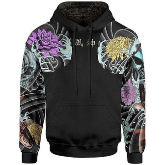 3D trui tij merk dier digitale print hooded trui lente en herfst plus size paar top (Color : 3, Size : Large 3D trui tij merk dier digitale print hooded trui lente en herfst plus size paar top (Color : 3, Size : Large