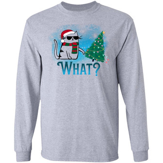 Black Cat Meowy Christmas What Is This Jolly Enough Hoodie Sweat Graphic Design Printed Casual Daily Basic Unisex Long Sleeve - Thegiftio UK