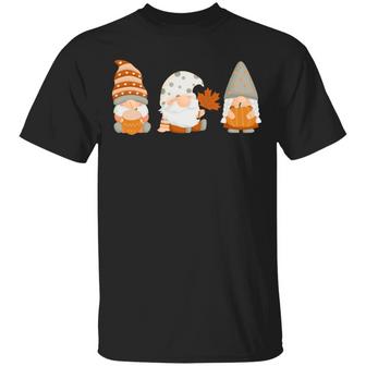 Fall Gnomes Cute Funny Fall Pumpkin Graphic Design Printed Casual Daily Basic Unisex T-Shirt - Thegiftio UK