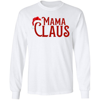 Mama Claus Christmas Pajamas Hoodie Graphic Design Printed Casual Daily Basic Unisex Long Sleeve - Thegiftio UK