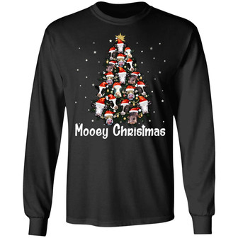 Mooey Christmas Hoodie Graphic Design Printed Casual Daily Basic Unisex Long Sleeve - Thegiftio UK