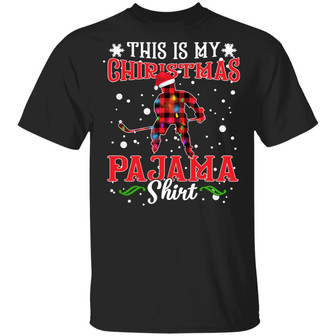 This Is My Christmas Pajama Graphic Design Printed Casual Daily Basic Unisex T-Shirt - Thegiftio UK