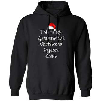 This Is My Quarantined Christmas Hoodie Graphic Design Printed Casual Daily Basic Hoodie - Thegiftio UK