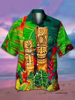 Men's Summer Aloha 3d Print Casual Short Sleeve Hawaiian Shirt - Seseable