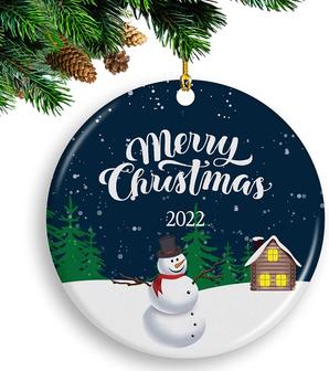 2022 Christmas Ornaments Pendant - Christmas Tree Decoration Funny Santa Clause Merry Christmas Ornament Home Decor - Gifts For Christmas - Thegiftio UK