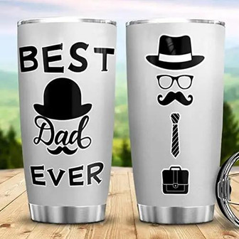 Best Dad Ever Tumbler - Stainless Steel Tumbler - Gift For Father's Day - Gift For Father, Dad - Father's Day Tumbler - Dad Tumbler Coffee - Dad Gift Tumbler - Father Tumbler - Thegiftio UK