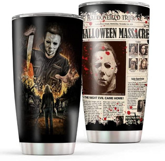Halloween Tumblers With Stainless Steel Halloween Christmas Birthday Gifts For Men Women 20 Oz - Thegiftio