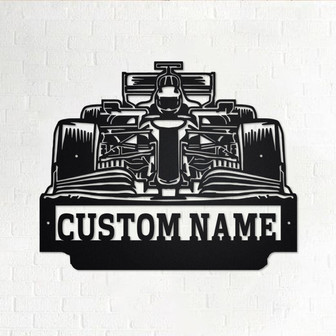 Custom Auto Racer Metal Wall Art, Personalized Auto Racer Name Sign Decoration For Room, Auto Racer Home Decor, Custom Auto Racer,Auto Racer - Thegiftio UK