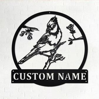Custom Bird Blue Jay Metal Wall Art, Personalized Bird Blue Jay Name Sign Decoration For Room, Bird Blue Jay Home Decor,Custom Bird Blue Jay - Thegiftio UK