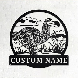 Custom Dodo Metal Wall Art, Personalized Dodo Name Sign Decoration For Room, Dodo Home Decor, Custom Dodo, Dodo Lover Gift, Dodo - Thegiftio UK