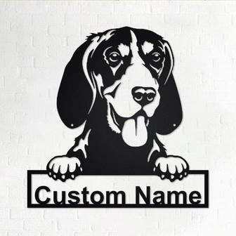 Custom Gordon Setter Dog Metal Wall Art, Personalized Gordon Setter Name Sign Decoration For Room, Gordon Setter Home Decor, Custom Dog - Thegiftio UK