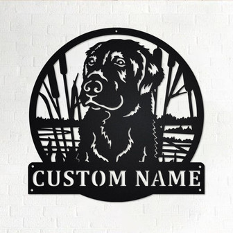 Custom Hunting Dog Metal Wall Art, Personalized Dog Hunter Name Sign Decoration For Room, Hunting Dog Home Decor, Custom Hunting Dog - Thegiftio