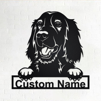 Custom Irish Setter Dog Metal Wall Art, Personalized Irish Setter Name Sign Decoration For Room, Irish Setter Home Decor, Custom Dog - Thegiftio