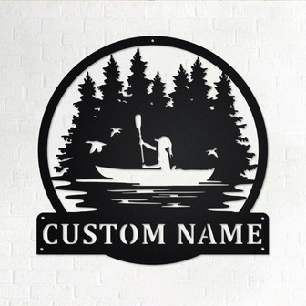 Custom Kayak Female Metal Wall Art,Personalized Kayak Name Sign Decoration For Room, Kayak Metal Home Decor, Custom Kayak , Kayak Female - Thegiftio