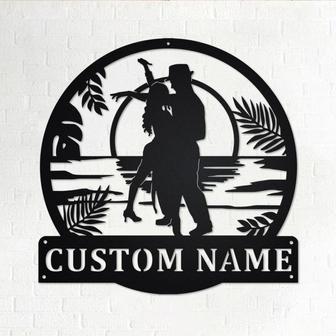 Custom Mambo Dance Metal Wall Art, Personalized Mambo Dance Name Sign Decoration For Room, Mambo Dance Home Decor, Custom Mambo Dance - Thegiftio UK