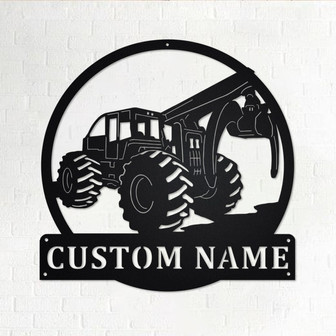 Custom Skidder Metal Wall Art, Personalized Skidder Name Sign Decoration For Room, Skidder Metal Home Decor, Custom Skidder, Skidder Decor - Thegiftio UK
