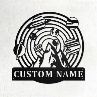Custom Solar Metal Wall Art, Personalized Solar Name Sign Decoration For Room, Solar Home Decor,Custom Solar, Solar Metal Decor,Solar Lover - Thegiftio UK