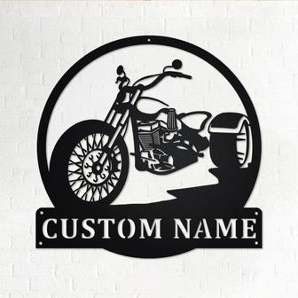 Custom Trike Motorbike Metal Wall Art, Personalized Trike Motorbike Name Sign Decoration For Room, Biker Home Decor, Custom Trike Motorbike - Thegiftio UK