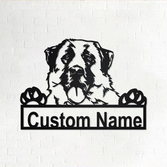 Personalized Anatolian Shepherd Metal Sign | Anatolian Shepherd Metal Wall Art | Dog Metal Sign | Anatolian Shepherd Lover Gift | Dog Lover - Thegiftio UK