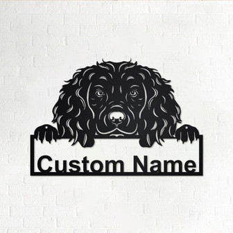 Personalized Boykin Spaniel Metal Sign | Boykin Spaniel Metal Wall Art | Dog Metal Sign | Dog Lover Gift | Custom Dog | Boykin Spaniel - Thegiftio UK
