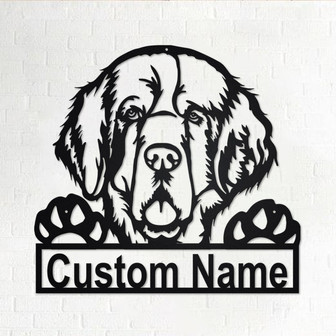 Personalized Clumber Spaniel Metal Sign| Clumber Spaniel Metal Wall Art| Clumber Spaniel Metal Wall Decor|Custom Clumber Spaniel| Custom Dog - Thegiftio UK