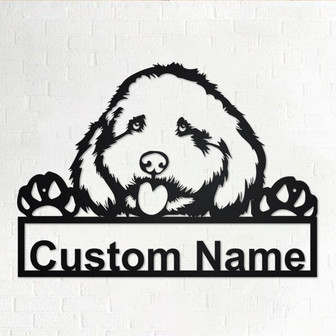 Personalized Cockapoo Metal Sign | Cockapoo Metal Wall Art | Cockapoo Metal Wall Decor | Custom Cockapoo | Custom Dog|Cockapoo Dog|Dog Lover - Thegiftio UK