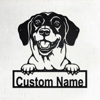 Personalized Danish Dachsbracke Metal Sign | Danish Dachsbracke Metal Wall Art|Danish Dachsbracke Metal Wall Decor|Custom Danish Dachsbracke - Thegiftio UK